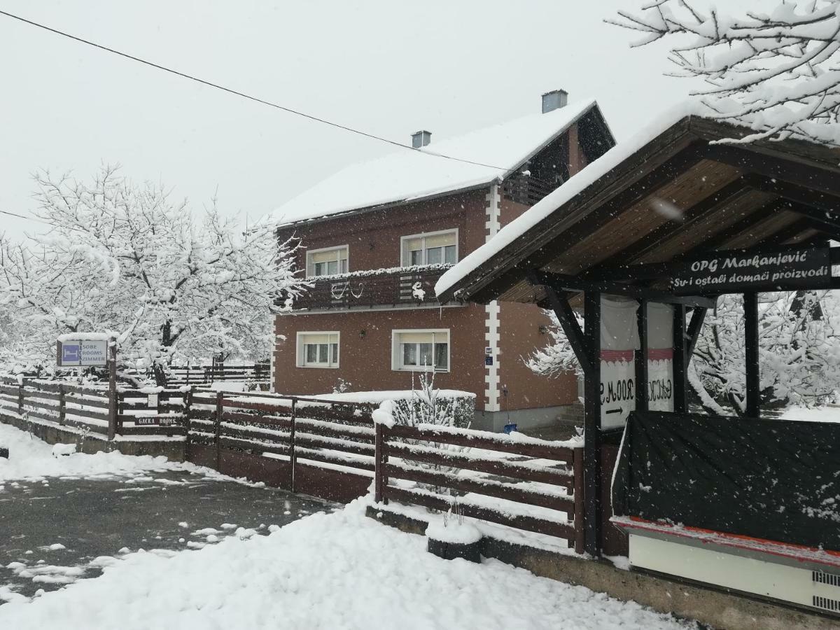 Gacka Rooms Vrhovine 外观 照片